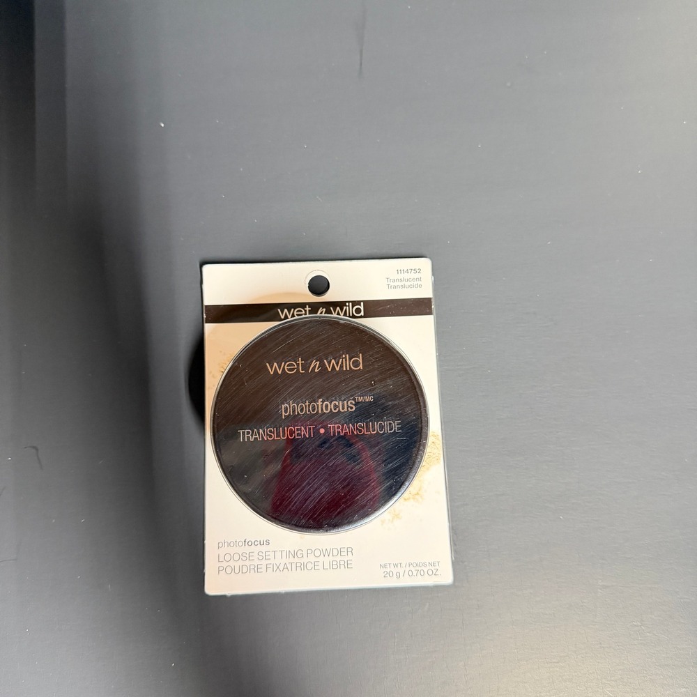 Wet n Wild Photo Focus Loose Setting Powder Translucent 1114752 Matte 0.70oz New